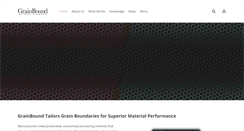 Desktop Screenshot of grainbound.com